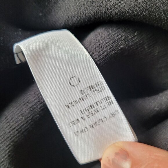 Standard James Perse Womens Black Slub Cotton Jersey Top Size 3 M/L Long Sleeve - Picture 4 of 8